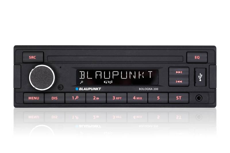 Blaupunkt Bologna 200, schwarz, 1-din von Blaupunkt