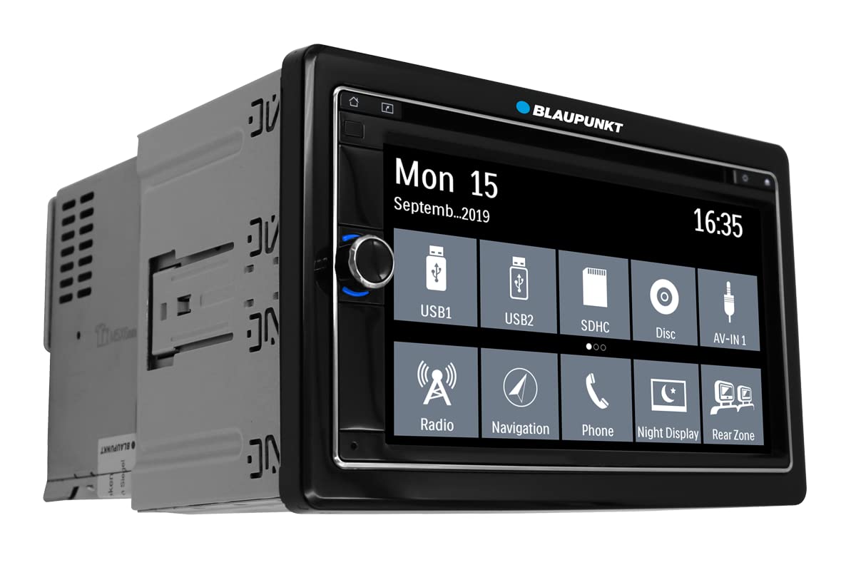 Blaupunkt Las Vegas 690 DAB, Navigation vorbereitet (Software separat), 2-DIN Car-Multimedia, 6,75 Zoll Touchscreen, DAB+, Bluetooth, CD/DVD, 2xUSB, Freisprecheinrichtung, SD, Rückfahrkamera, 180 Watt von Blaupunkt