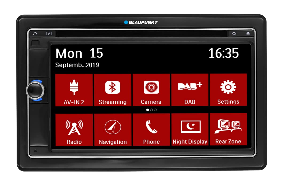 Blaupunkt Las Vegas 690 DAB, Navigation vorbereitet (Software separat), 2-DIN Car-Multimedia, 6,75 Zoll Touchscreen, DAB+, Bluetooth, CD/DVD, 2xUSB, Freisprecheinrichtung, SD, Rückfahrkamera, 180 Watt von Blaupunkt