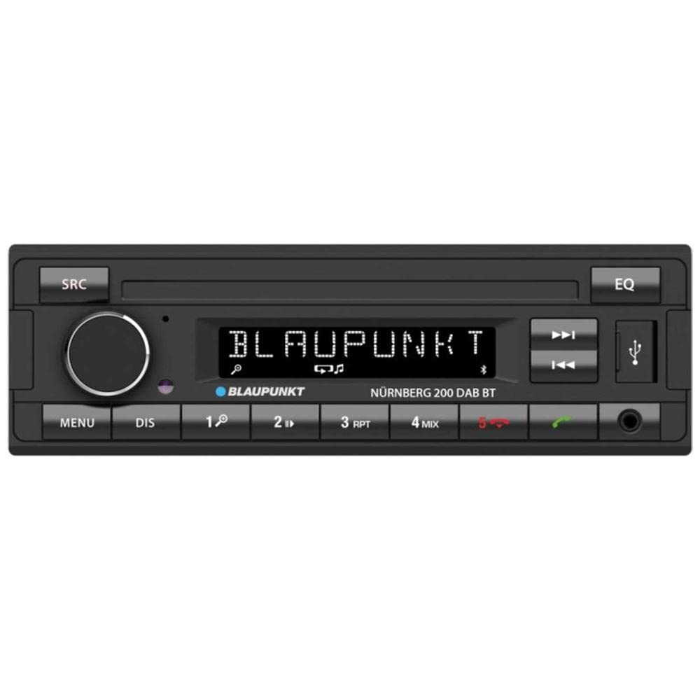 Blaupunkt Nürnberg 200 DAB BT Autoradio Bluetooth-Freisprecheinrichtung, DAB+ Tuner von Blaupunkt