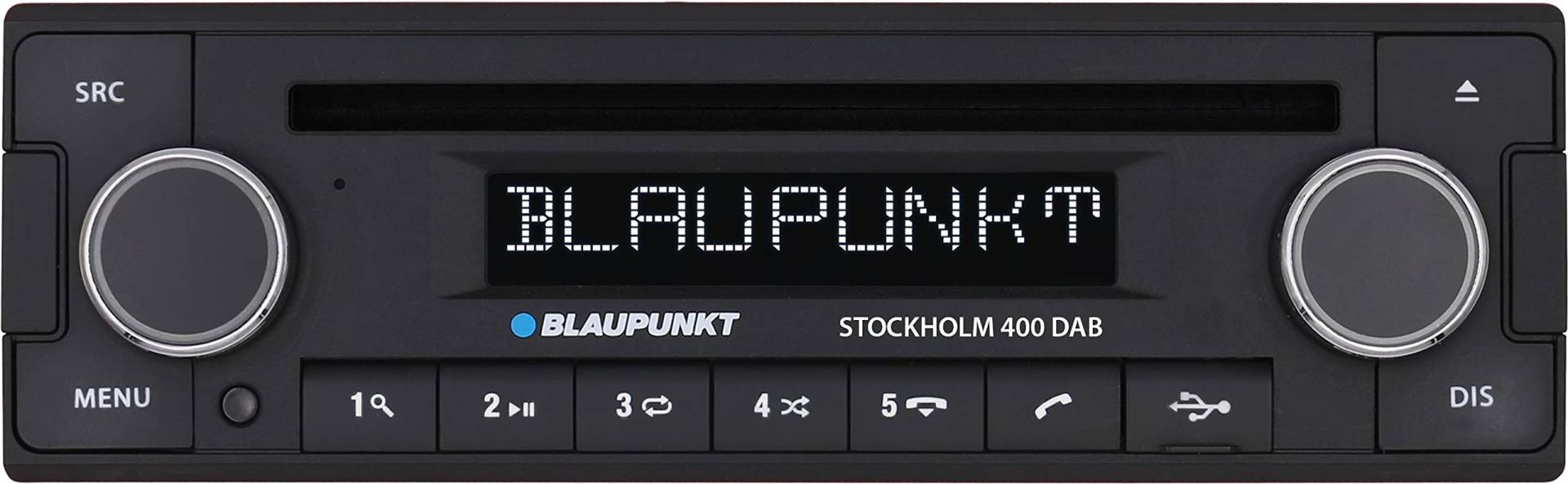 Blaupunkt Stockholm 400 DAB, schwarz, 1-DIN von Blaupunkt