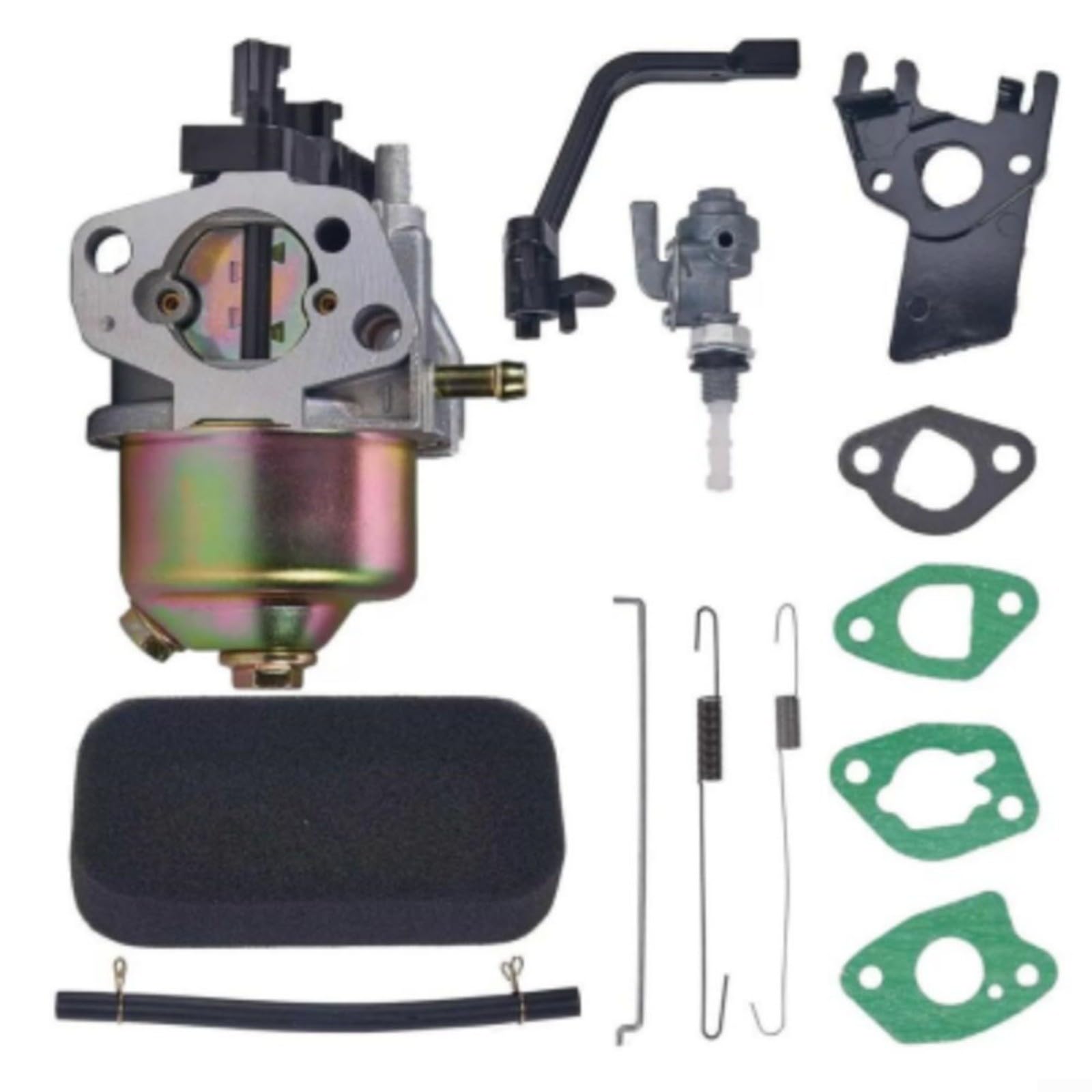 196CC Vergaser-Kit für SH265 Hochdruckreiniger 2500-3000 PSI kompatibel mit 0J88870123 12-teiliges Ersatzteil-Set von BlissfulAbode