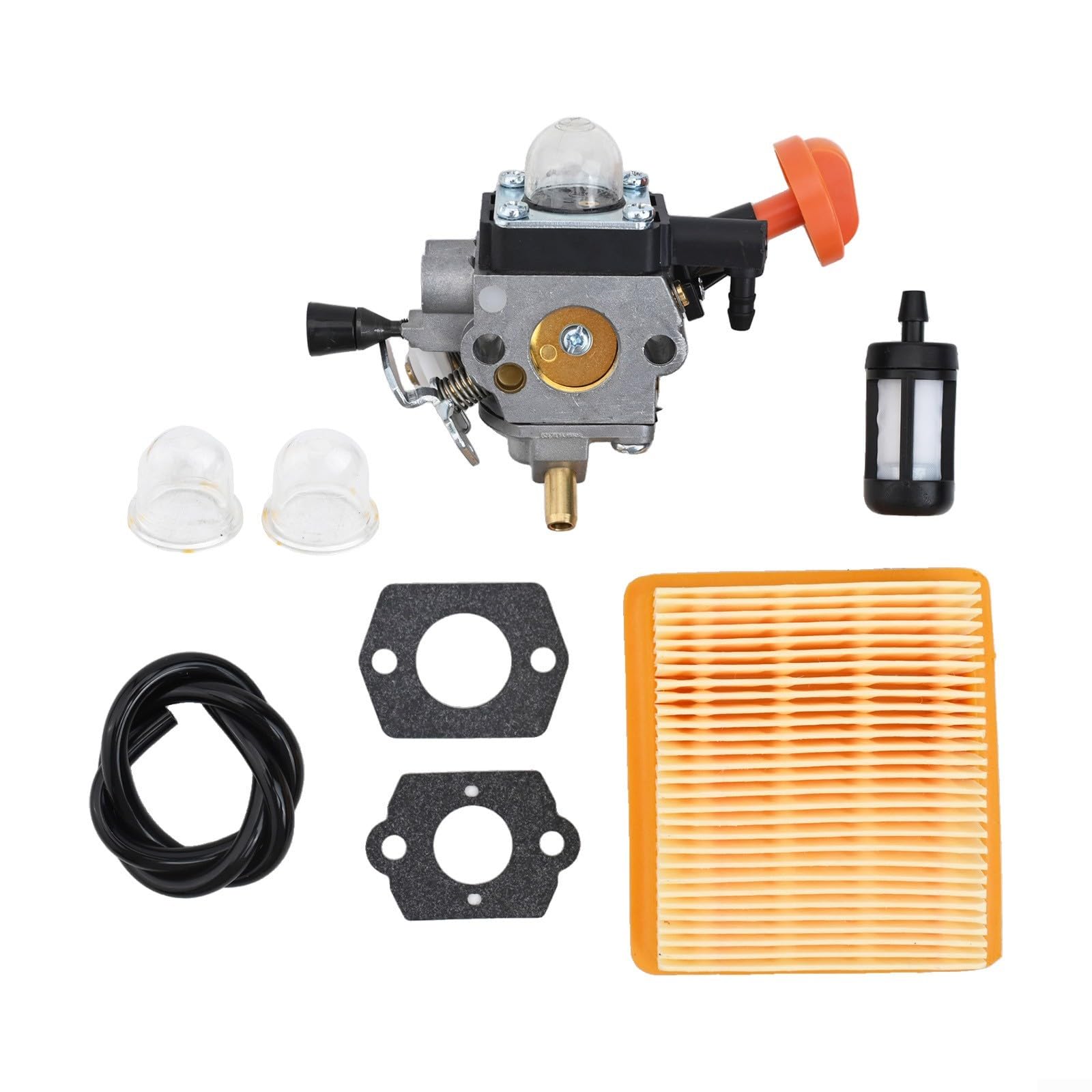 Vergaser-Kit für FS91, FS91R, FS111 Motorsensen, Trimmer mit Luftfilter von BlissfulAbode