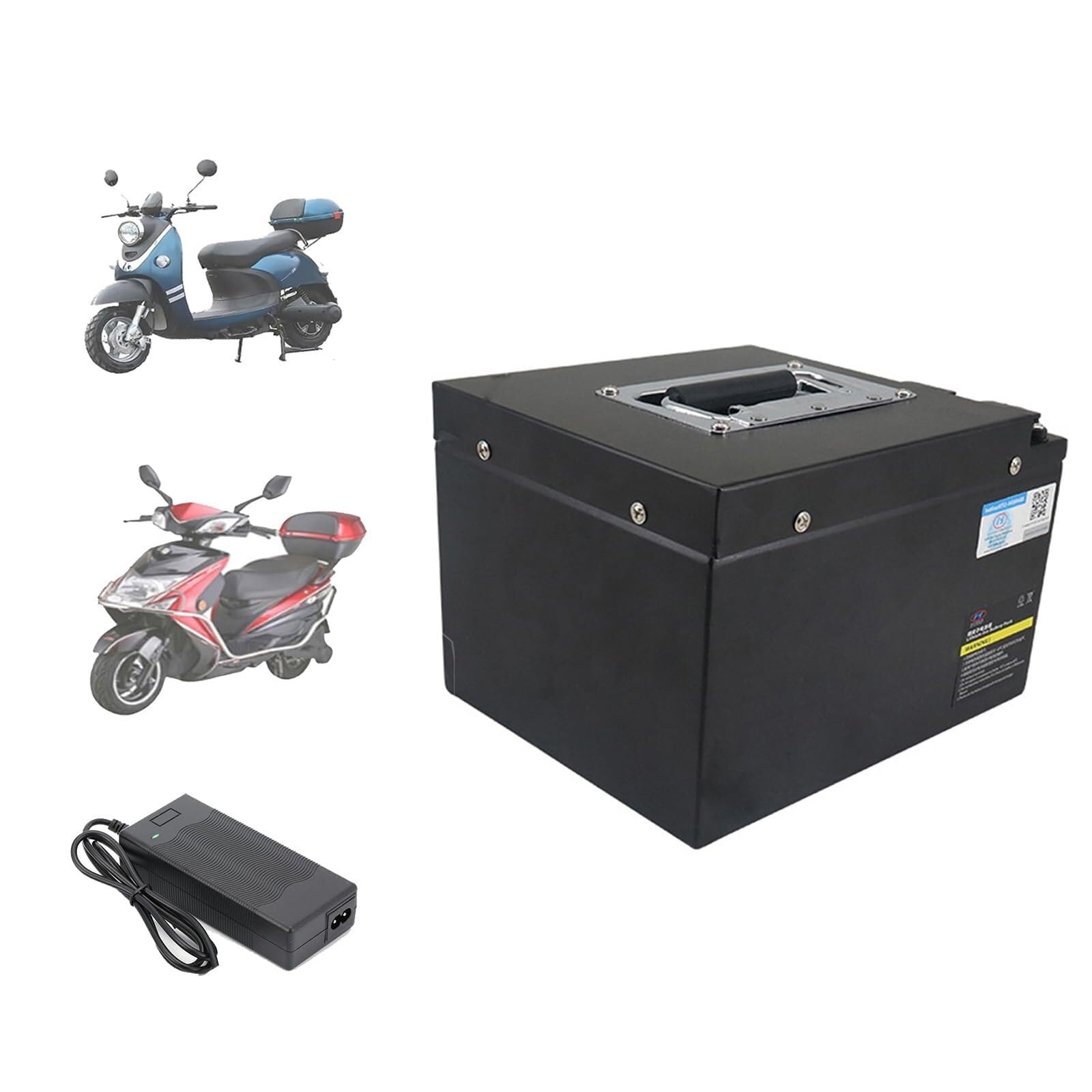 60V 15Ah 17,5Ah 20Ah 21Ah 25Ah Motorradbatterie 60V Li-Ionen-Akku 60V für 0-1500W Moped-Fahrrad-Dreiradmotor, (25Ah) von Blivysse