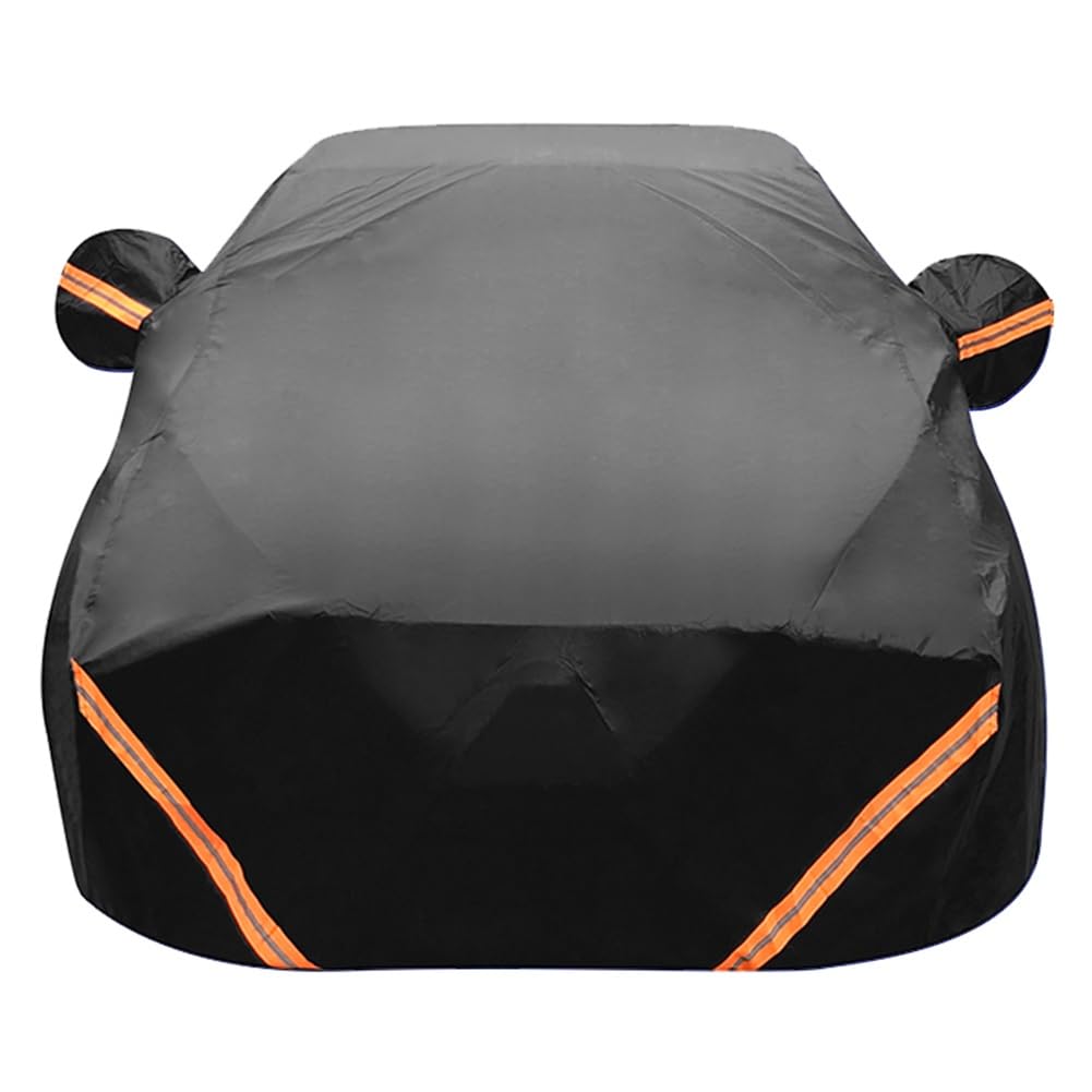 Blivysse Vollgarage Autoabdeckung Kompatibel Mit Mclaren 570 S, Wasserdichter Outdoor-Atmungsaktiver Regen-, Schnee- Und Sonnenschutz(Black) von Blivysse