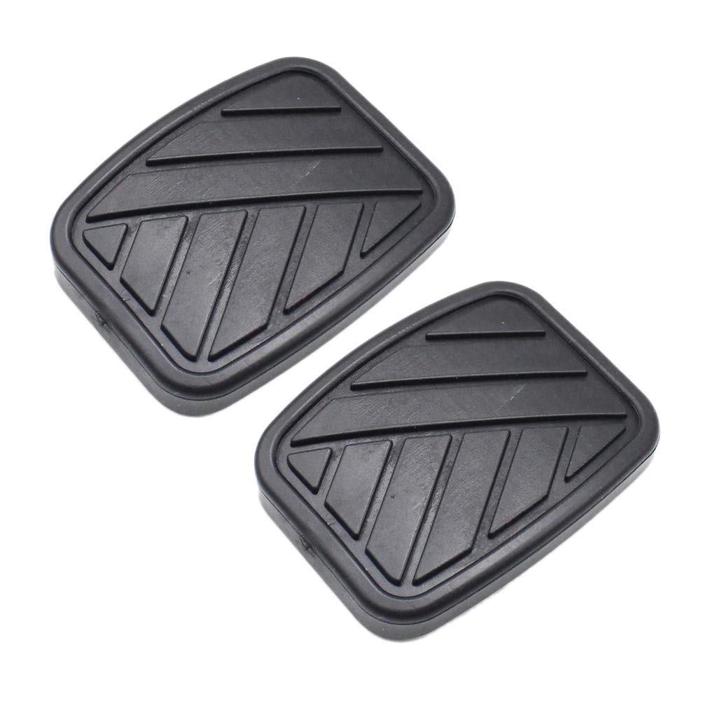 Blmirror 2 StüCk Bremse Kupplung Pedal Pad Abdeckungen 49751-58J00 für Swift Vitara Samurai Esteem SX4 Aerio X90 Sidekick von Blmirror