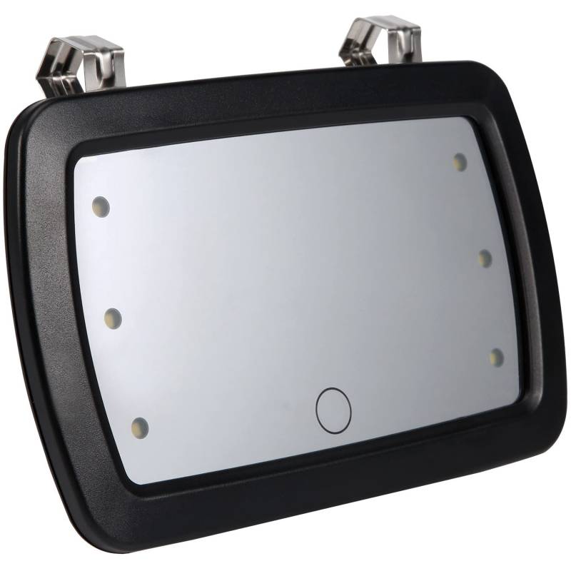 Blmirror Auto Sonnen Blende Make-Up Sonnen Schutz Kosmetik Kosmetik Automobil Kosmetik mit Sechs LED Leuchten Auto Styling von Blmirror