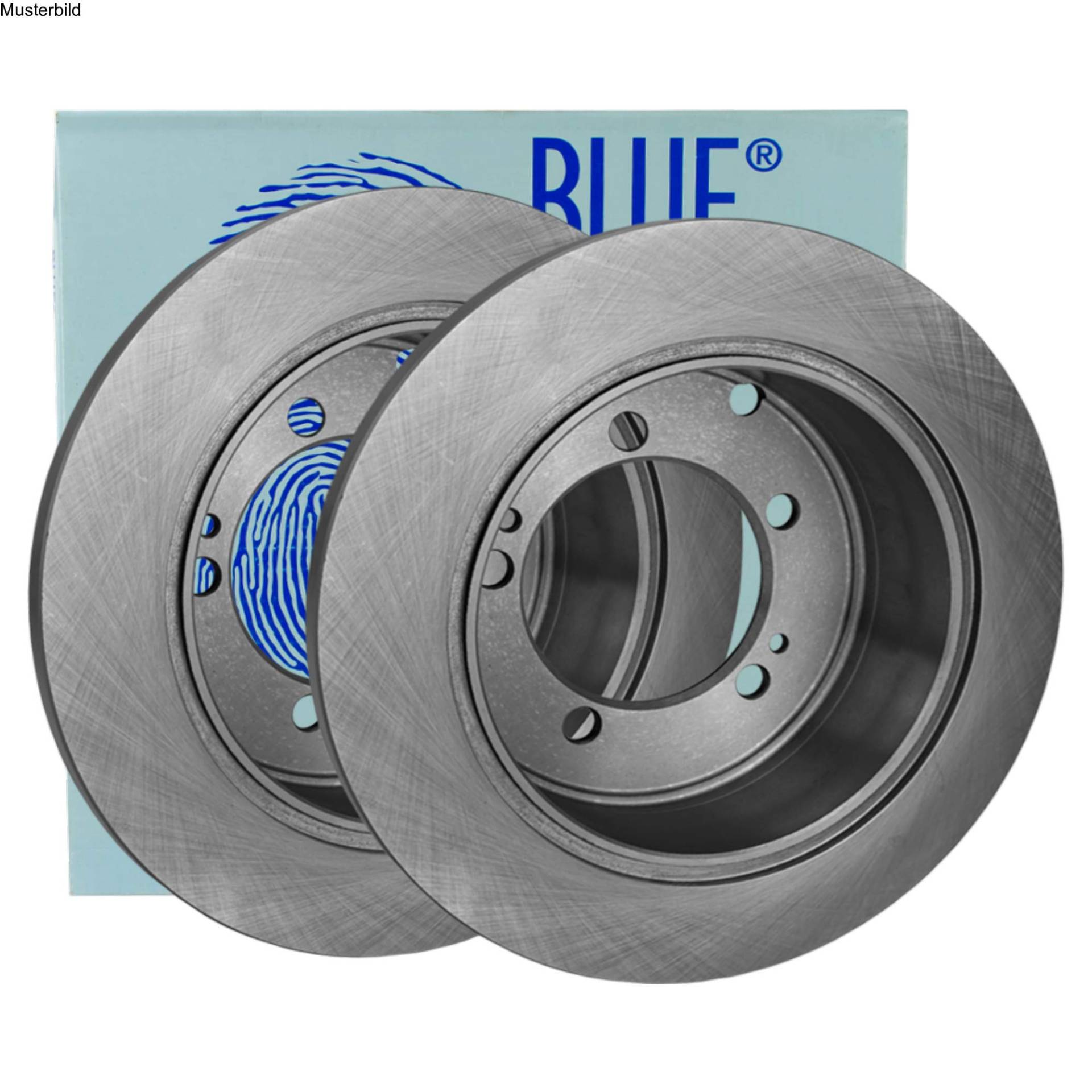 2x BLUEPRINT BREMSSCHEIBEN Ø282 mm SET HINTEN von Blue Print