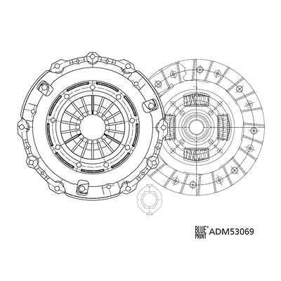 Blue Print Kupplungssatz [Hersteller-Nr. ADM53069] für Mazda von Blue Print