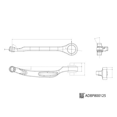 Blue Print Lagerung, Motor [Hersteller-Nr. ADBP800125] für Hyundai, Kia von Blue Print