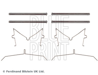 Blue Print Zubehörsatz, Scheibenbremsbelag [Hersteller-Nr. ADBP480002] für Toyota von Blue Print