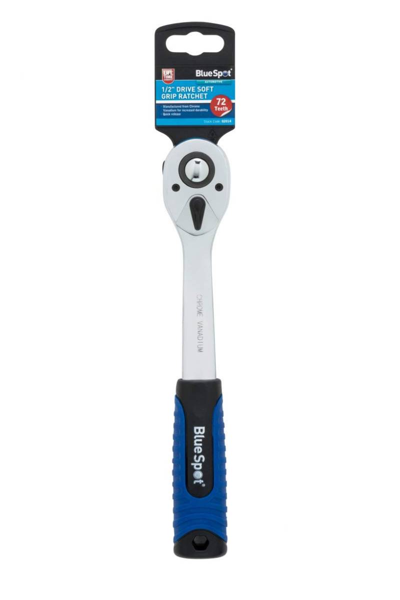 Blue Spot Ratschenschlüssel mit weichem Griff 9,5 mm (1/2 Zoll) von Blue Spot Tools