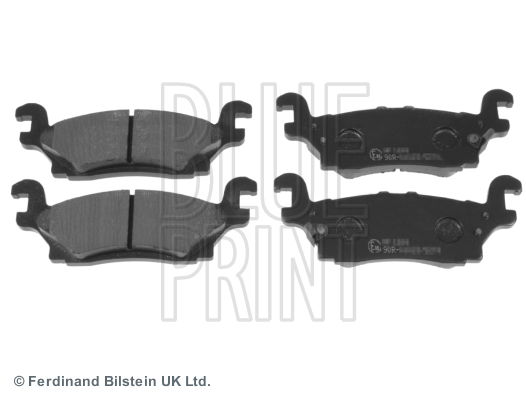 Bremsbelagsatz, Scheibenbremse Hinterachse Blue Print ADA104222 von Blue Print