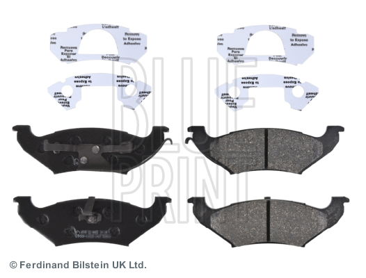 Bremsbelagsatz, Scheibenbremse Hinterachse Blue Print ADA104235 von Blue Print