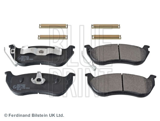 Bremsbelagsatz, Scheibenbremse Hinterachse Blue Print ADA104260 von Blue Print