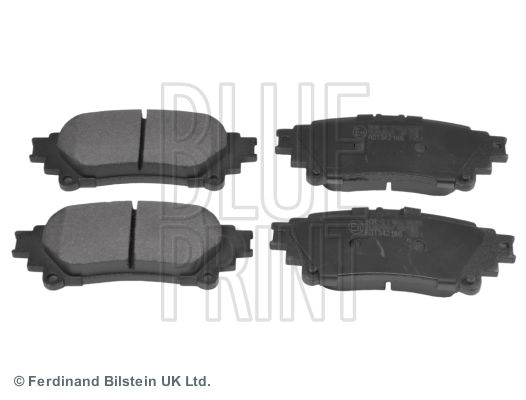 Bremsbelagsatz, Scheibenbremse Hinterachse Blue Print ADT342186 von Blue Print