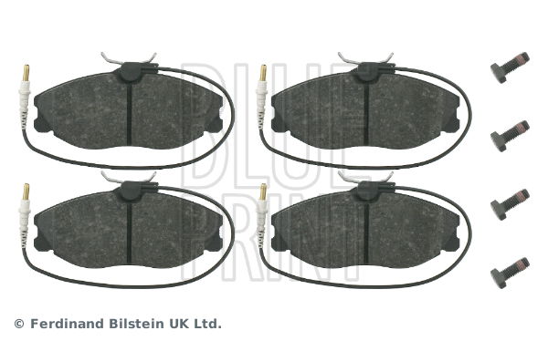 Bremsbelagsatz, Scheibenbremse Vorderachse Blue Print ADP154225 von Blue Print