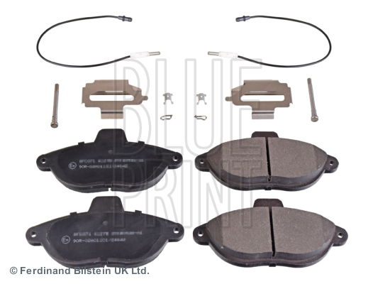 Bremsbelagsatz, Scheibenbremse Vorderachse Blue Print ADP154239 von Blue Print