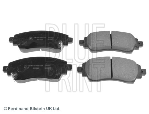 Bremsbelagsatz, Scheibenbremse Vorderachse Blue Print ADT342104 von Blue Print