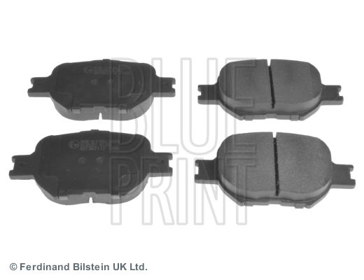 Bremsbelagsatz, Scheibenbremse Vorderachse Blue Print ADT342112 von Blue Print