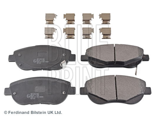 Bremsbelagsatz, Scheibenbremse Vorderachse Blue Print ADT342182 von Blue Print