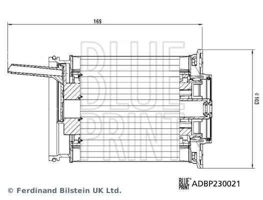 Kraftstofffilter Blue Print ADBP230021 von Blue Print