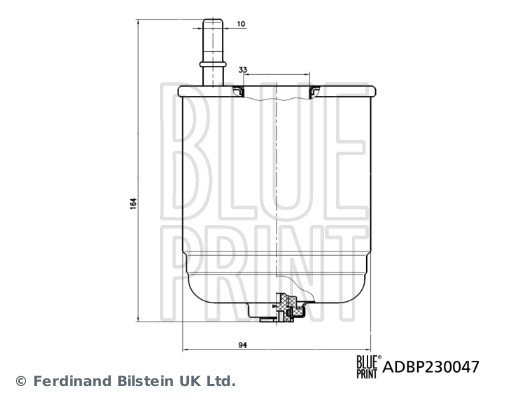 Kraftstofffilter Blue Print ADBP230047 von Blue Print
