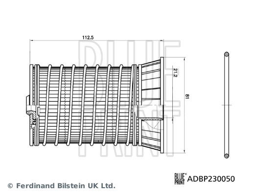 Kraftstofffilter Blue Print ADBP230050 von Blue Print