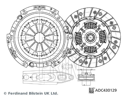 Kupplungssatz Blue Print ADC430129 von Blue Print