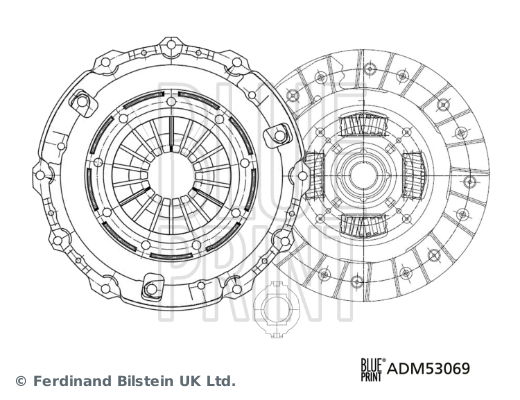 Kupplungssatz Blue Print ADM53069 von Blue Print