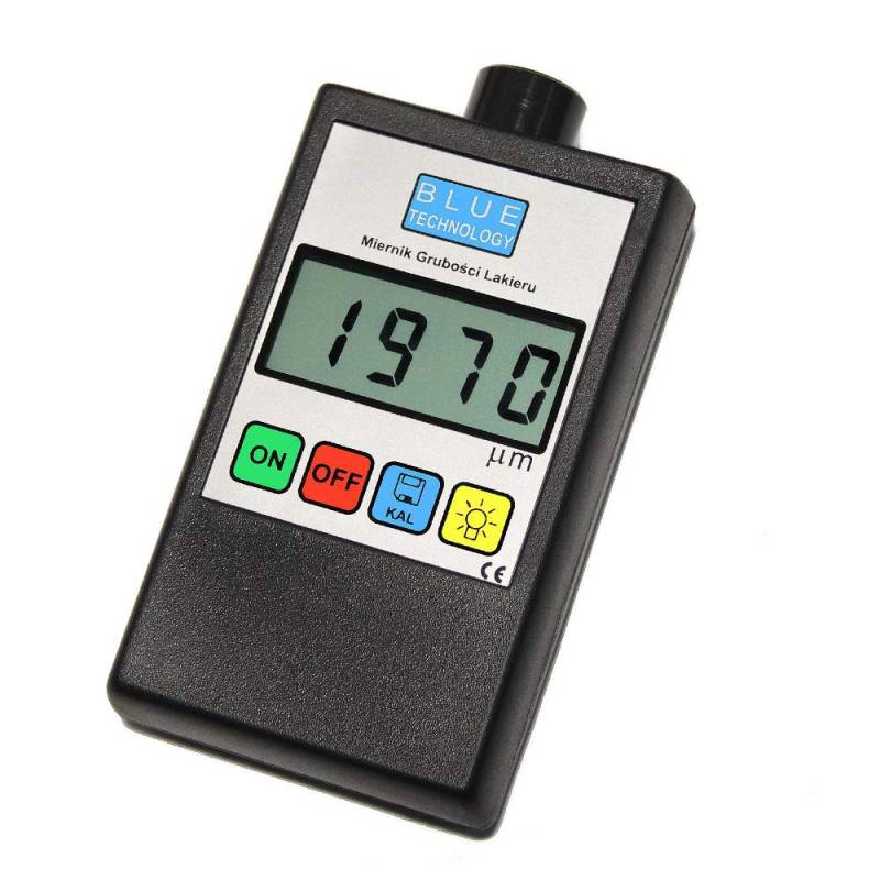 Blue Technology Schichtdickenmessgerät Lackdickenmessgerät MGR-11-FE | Stahl Coating Thickness Gauge | Lacktester für Auto | Hergestellt in EU von Blue Technology