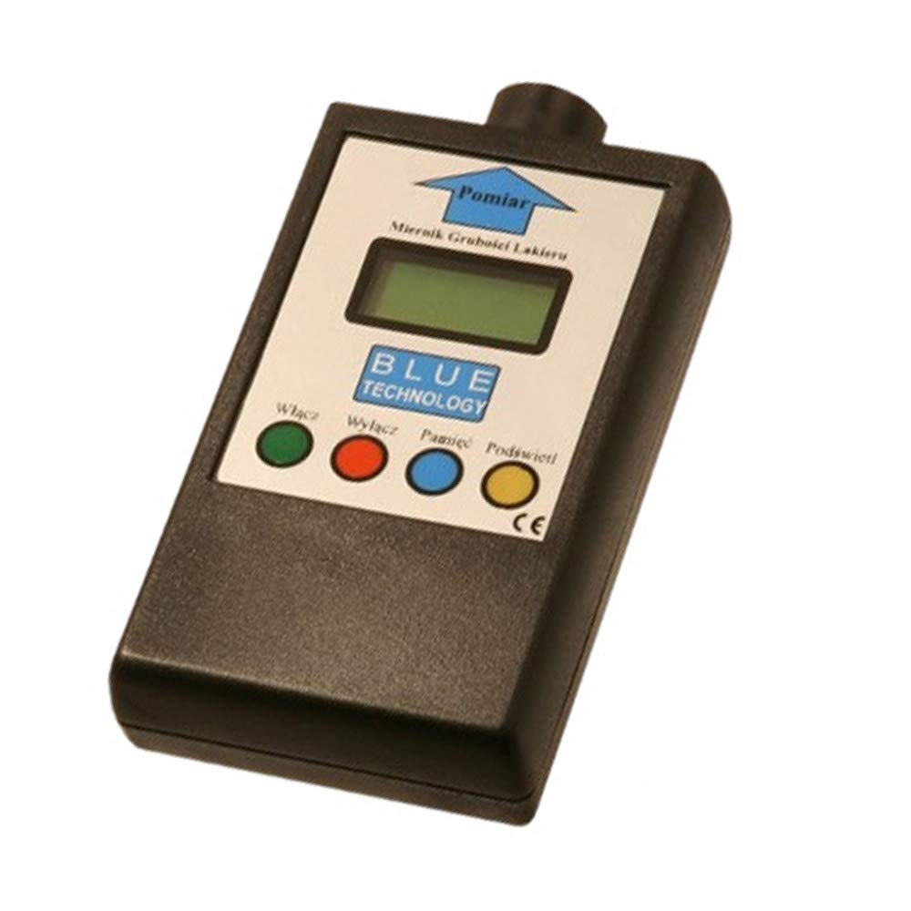 Blue Technology Schichtdickenmessgerät Lackdickenmessgerät MGR-10-FE | Stahl Coating Thickness Gauge | Lacktester für Auto | Hergestellt in der EU von Blue Technology