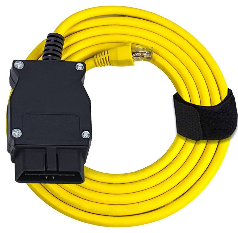 Bluechok Enet OBD2 Cable Ethernet Connector F Suires Coding Cable OBD2 to RJ45 von Bluechok