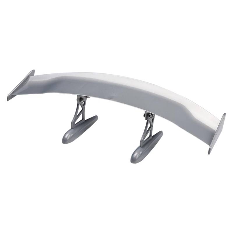 Blueshyhall Heckspoiler Mini, 30 cm Auto Spoiler Wing Universal, Auto Gummi Spoiler Hinten Selbstklebende, Auto Flügel Zerstörungsfreie Montage Auto Deko Außen (Grau) von Blueshyhall