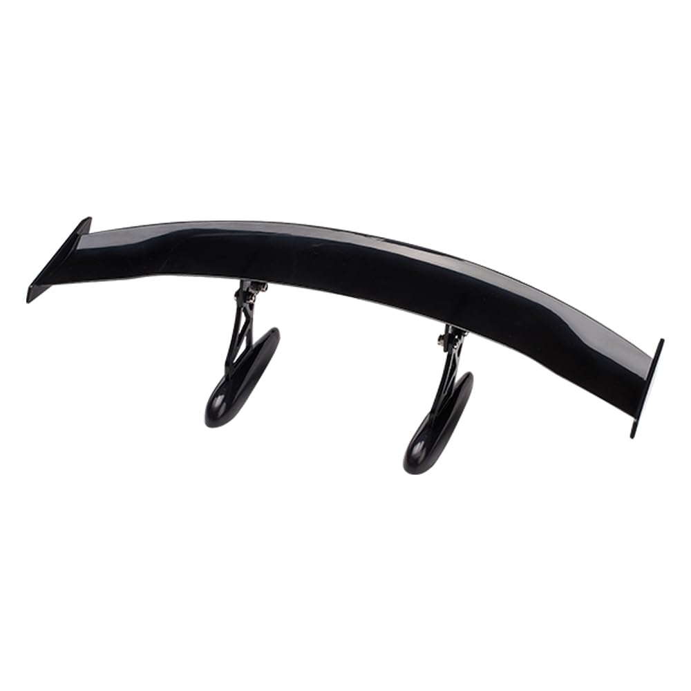 Blueshyhall Heckspoiler Mini, 30 cm Auto Spoiler Wing Universal, Auto Gummi Spoiler Hinten Selbstklebende, Auto Flügel Zerstörungsfreie Montage Auto Deko Außen (Schwarz Glänzend) von Blueshyhall