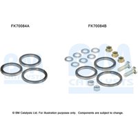 Montagesatz, Abgasrohr BM CATALYSTS FK70084B von Bm Catalysts