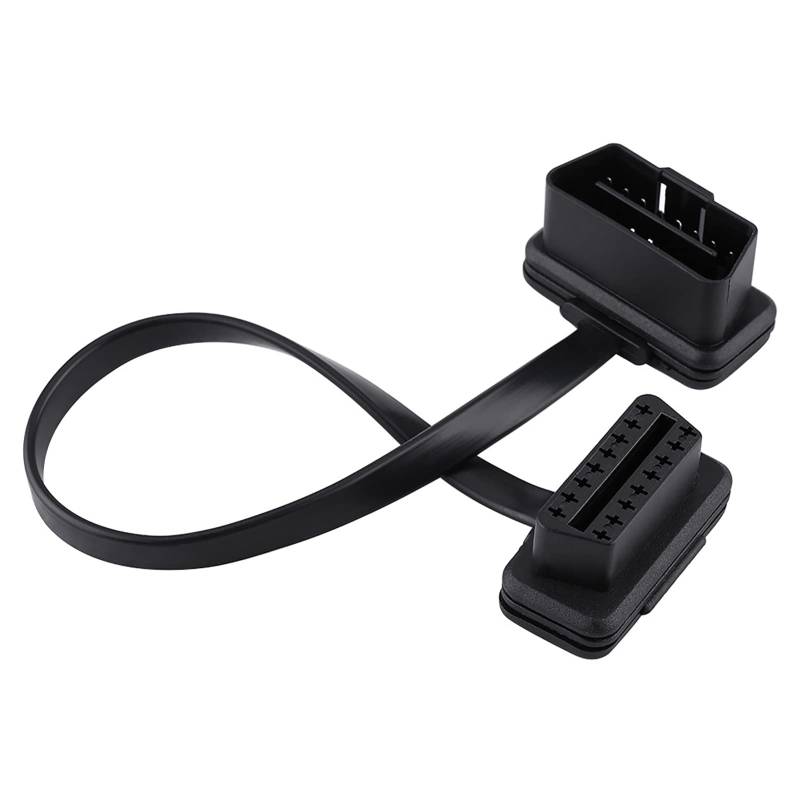 Auto OBD2 Verlängerungskabel, Auto 16 Pin Stecker auf Buchse Diagnoseadapter OBD2 Verlängerungsadapter 30cm 60cm 100cm (30cm) von Bnineteenteam