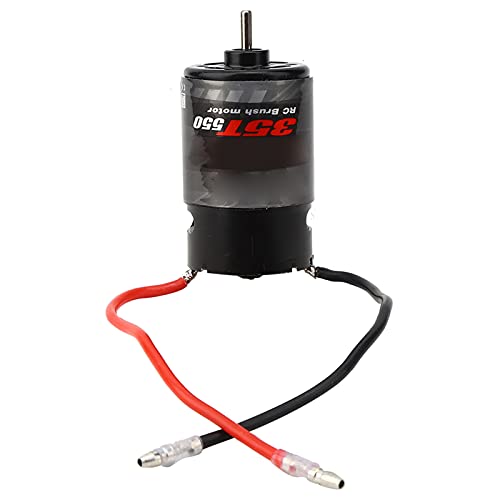 Brushed Motor 550 RC Car Brushed Motor 12T/21T/29T/35T Standard 550 Remote Control Vehicle Brushed Motor(35T 12000RPM 1.7A 1700g) Autozubehör von Bnineteenteam