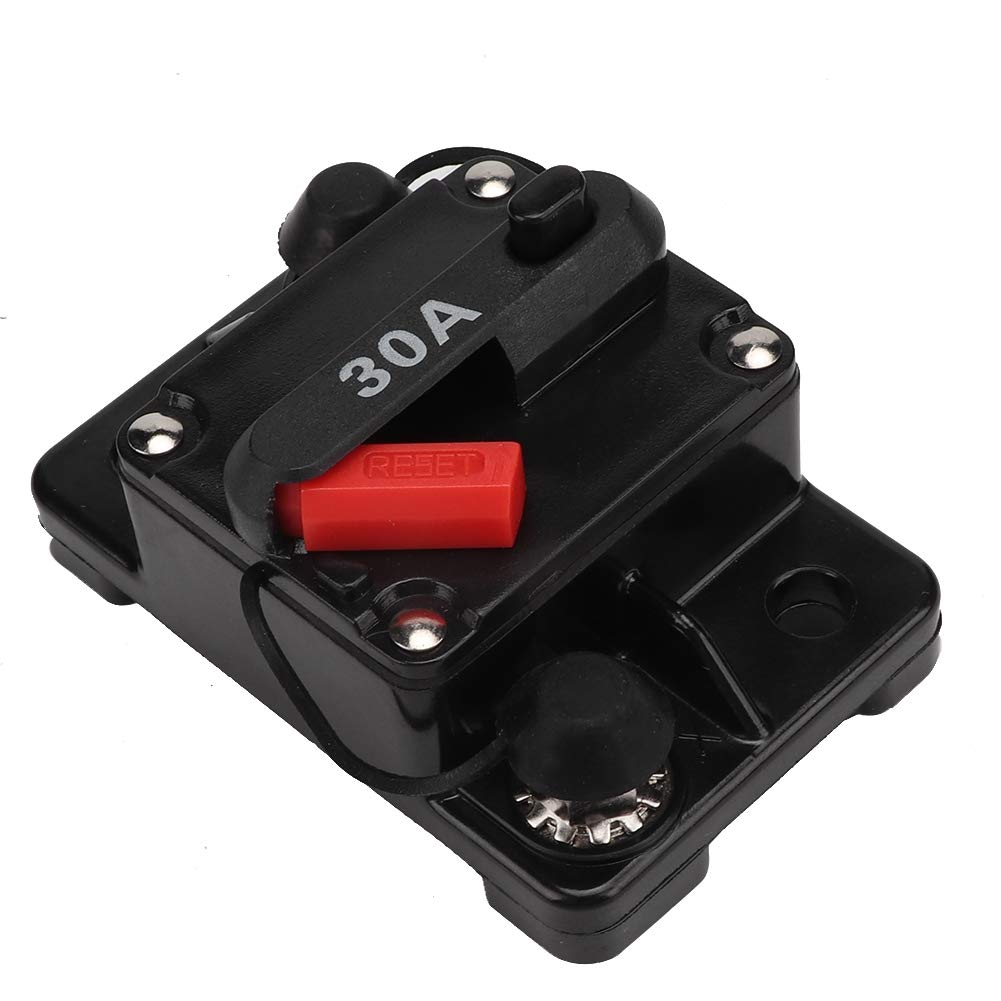 Leistungsschalter, 12 V 30 A / 40 A / 60 A Auto-Stereo-Audio, Rückstellbarer Inline-Leistungsschalter, Selbstwiederherstellende Sicherung (30A) von Bnineteenteam