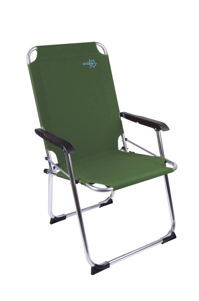 Bo-Camp Alu Campingstuhl Copa Rio Comfort Klapp Stuhl Sessel Garten Stuhl Angel Grün von Bo-Camp