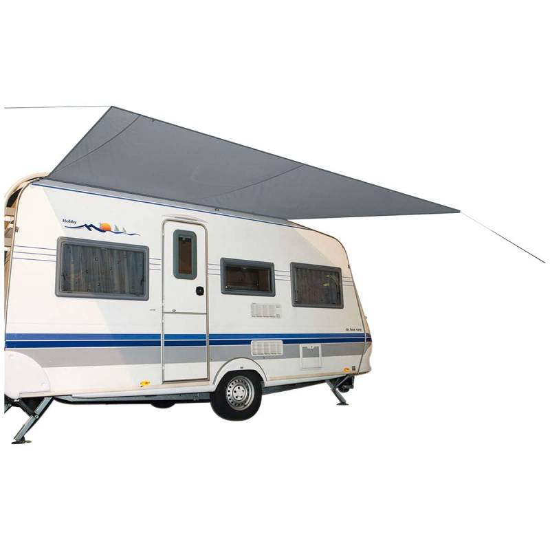 Bo-Camp Caravan Markise Wohnwagen Sonnensegel Wohnmobil Vordach Camping Bus 2,4 x 3,5 m von Bo-Camp