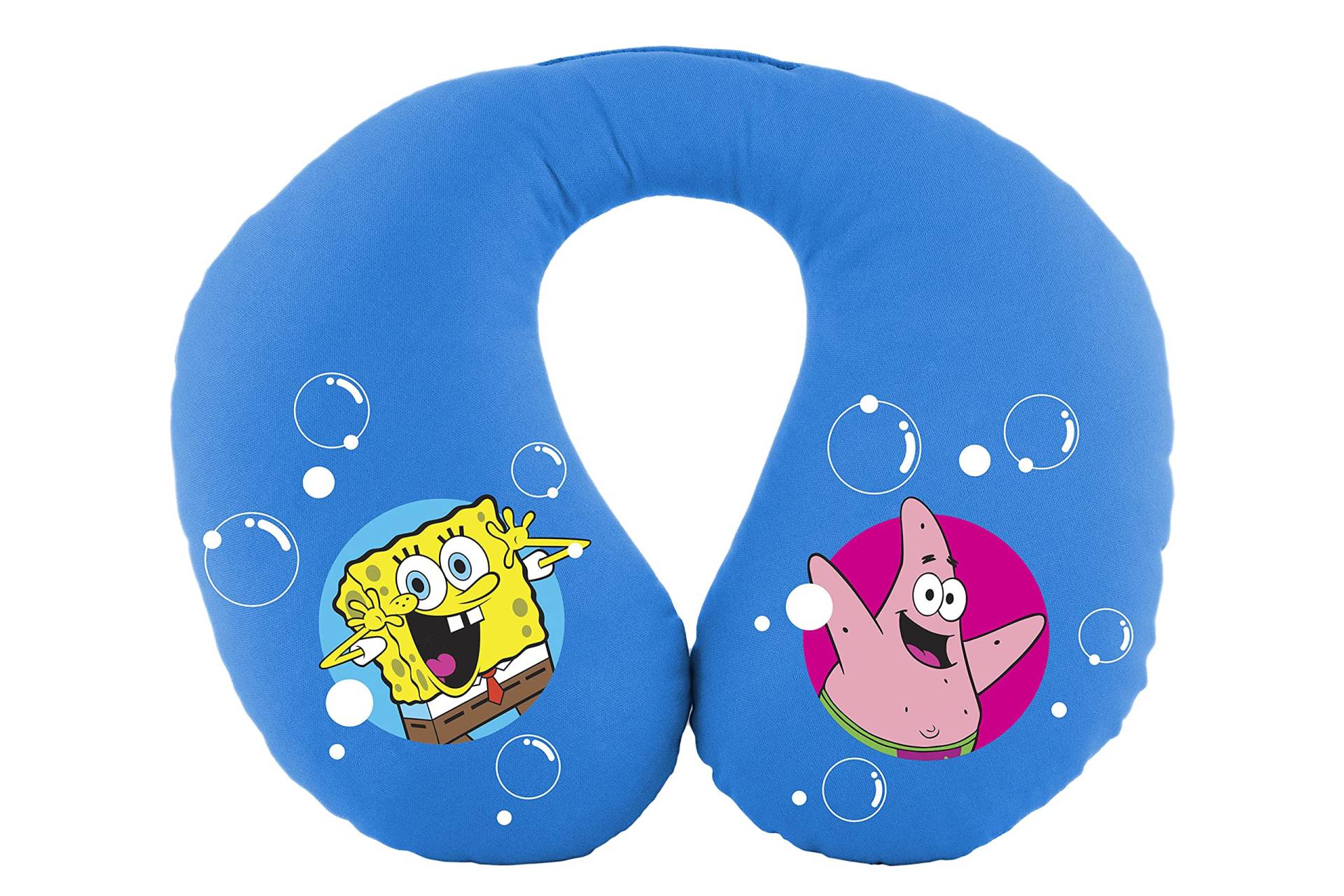 Bob Esponja SpongeBob Nackenkissen für Kinder. Superbequemes Reisen, Blau von Bob Esponja