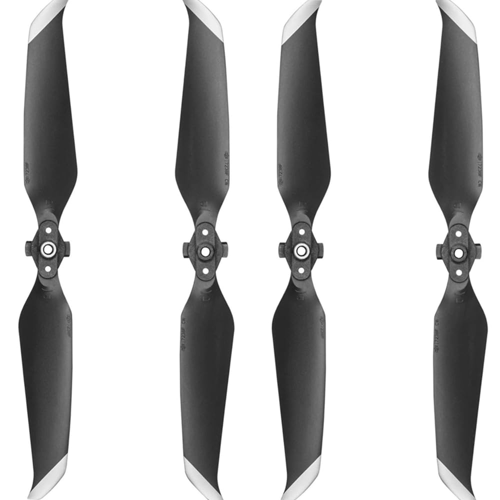 Bocguy 4 Pcs Air 2S Propeller/Air 2S Propeller, Quick Release Maivc Air 2 Propeller│Drohne Air 2S Propeller Zubehör für Drohnenersatz, Low-Noise & Stabil Propeller (Silber) von Bocguy