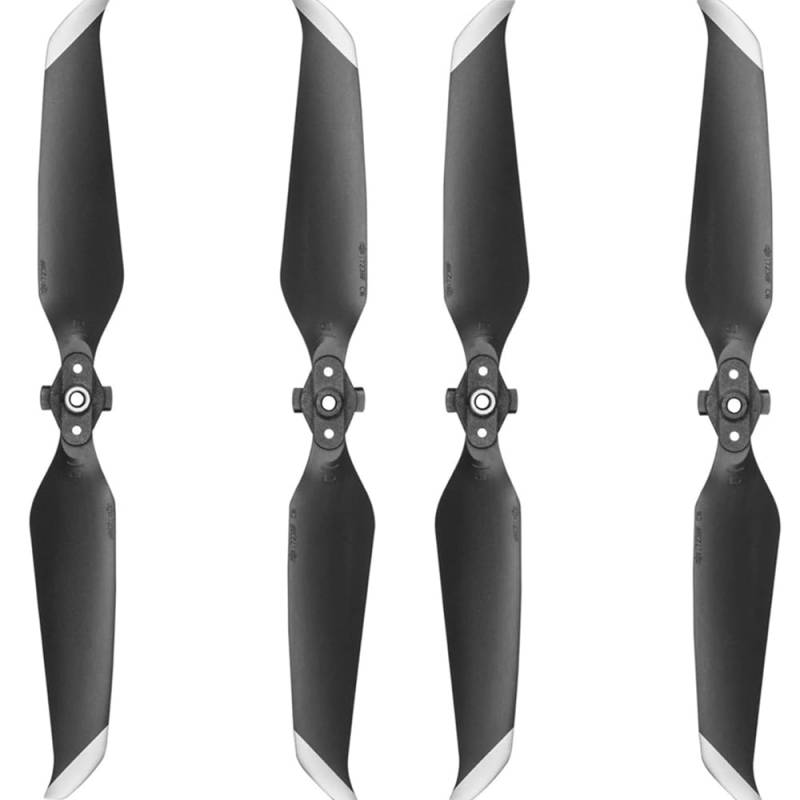 Bocguy 4 Pcs Air 2S Propeller/Air 2S Propeller, Quick Release Maivc Air 2 Propeller│Drohne Air 2S Propeller Zubehör für Drohnenersatz, Low-Noise & Stabil Propeller (Silber) von Bocguy