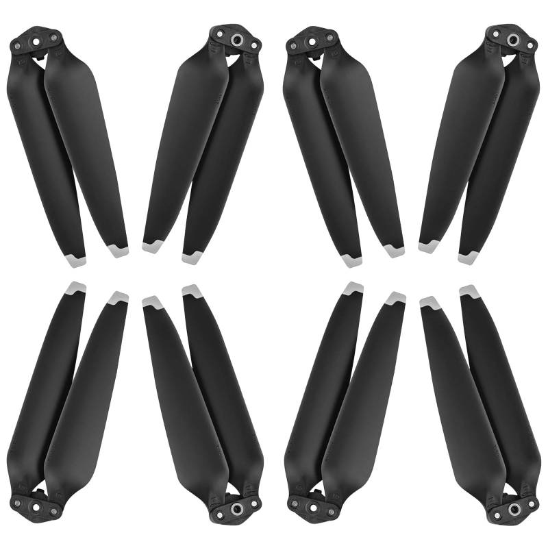 Bocguy Mavic 3 Propeller, 8 Pcs Drohne Mavic 3 Pro Propeller mit Push-Typ-Schnellverschluss-Design, 9453F Propeller für Mavic 3/3 Pro/Mavic 3 Classic/Mavic 3 Cine Drohnenersatz (Silber) von Bocguy