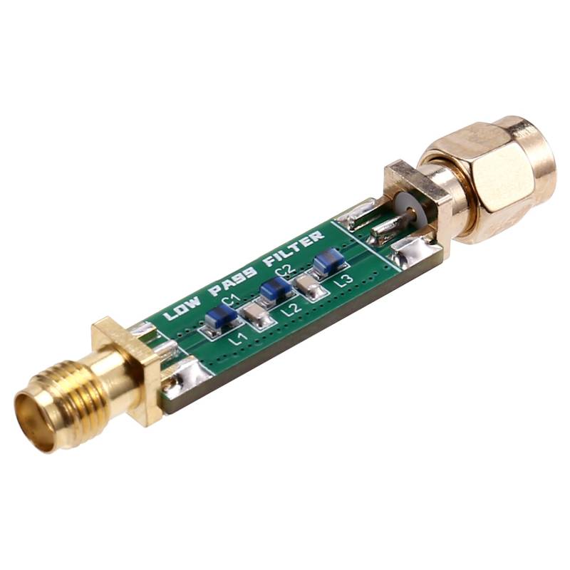 Boddceto 1 Stück 200 MHz LPF Tiefpassfilter Tiefpassfilter Nur zum Empfang Von FM-, Luftfahrt- und V-Band-Walkie-Talkie-Signalen von Boddceto