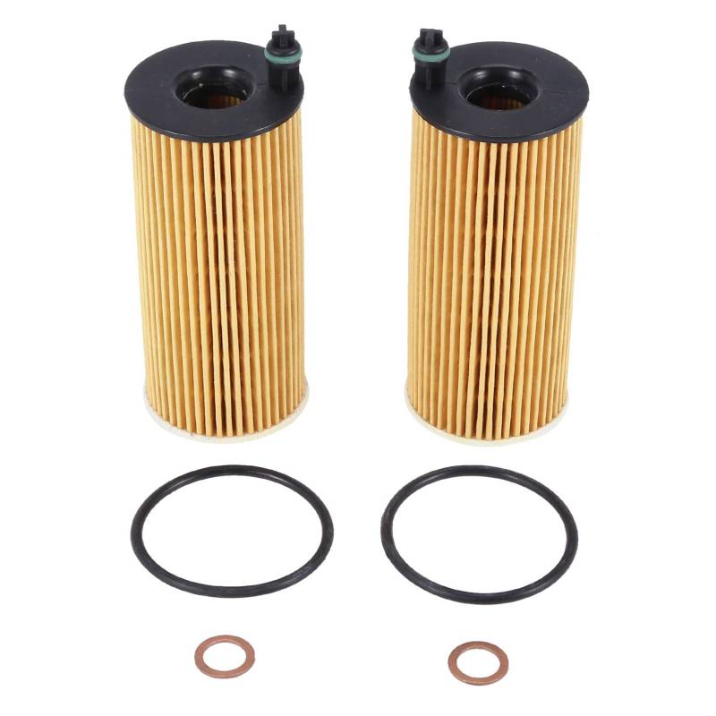 Boddceto 2 StüCke 11428507683 Kraftstoff Filter ÖL Gitter Kraftstoff Filter Elemente Kraftstoff Wasser Abscheider Auto Teile von Boddceto