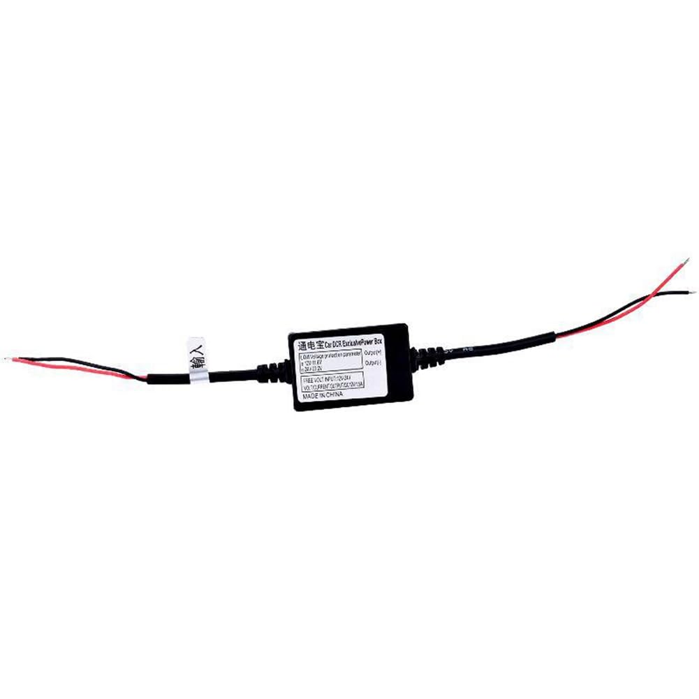 Boddceto DC 24 V auf 12 V DC Transformator Konverter 24 V auf 12 V 1,5 A Auto Netzteil Kabel Konverter Adapter von Boddceto