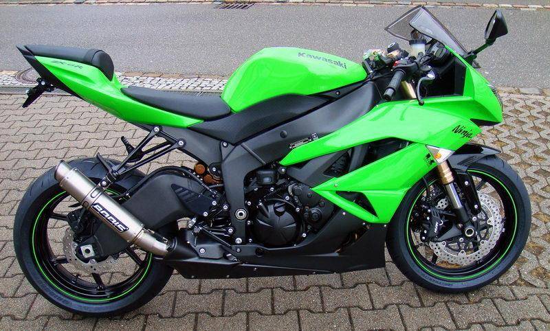 Sport Auspuff Bodis GP1 Full-TITAN Kawasaki ZX-6R Ninja Bj. 2009-2012 eintragungsfrei +ABE von Bodis