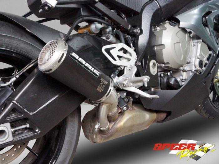 Sport Auspuff Bodis GPC-RS II-GE Edelstahl BLACK für BMW S 1000 RR Bj. 2017-2018 EURO-4 +ABE von Bodis